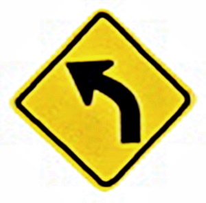 ทางโค้งซ้าย